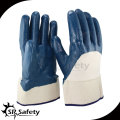 Best jersey liner nitrile 3/4 coated gloves,work gloves,safety cuff